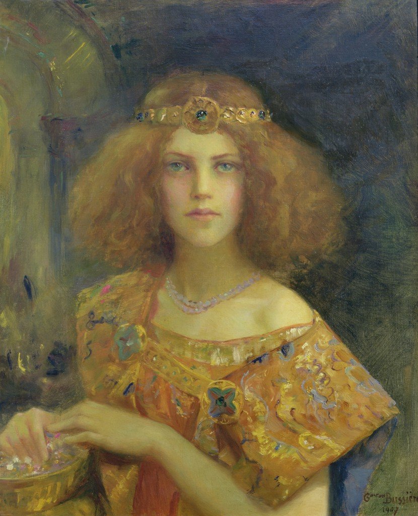 Salammbon engelsk: Salammbon av Gaston Bussiere