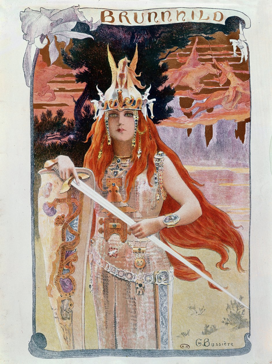 Brunnhilde, illustrasjon fra 