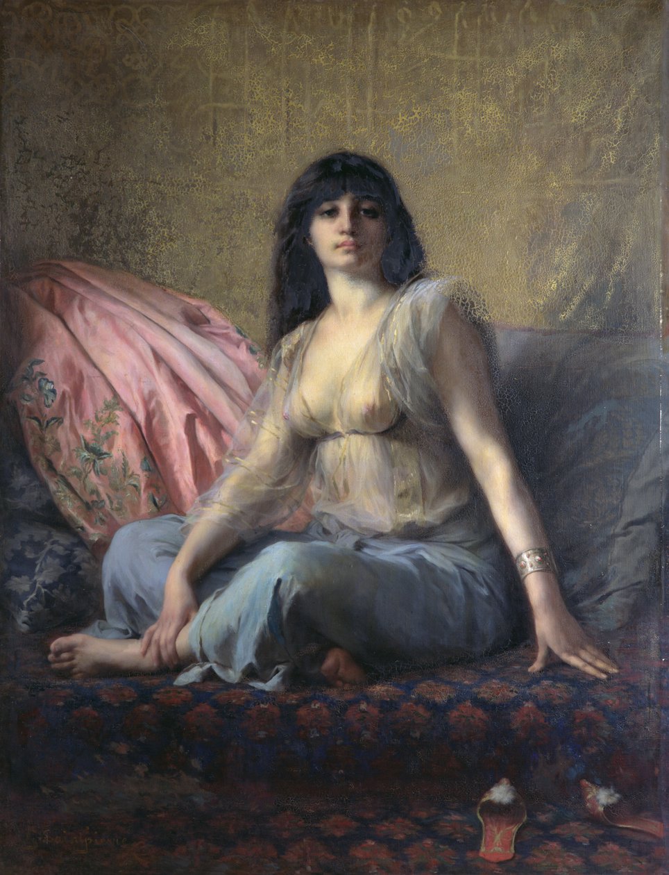 The Sultana, 1885 av Gaston Casimir Saint Pierre