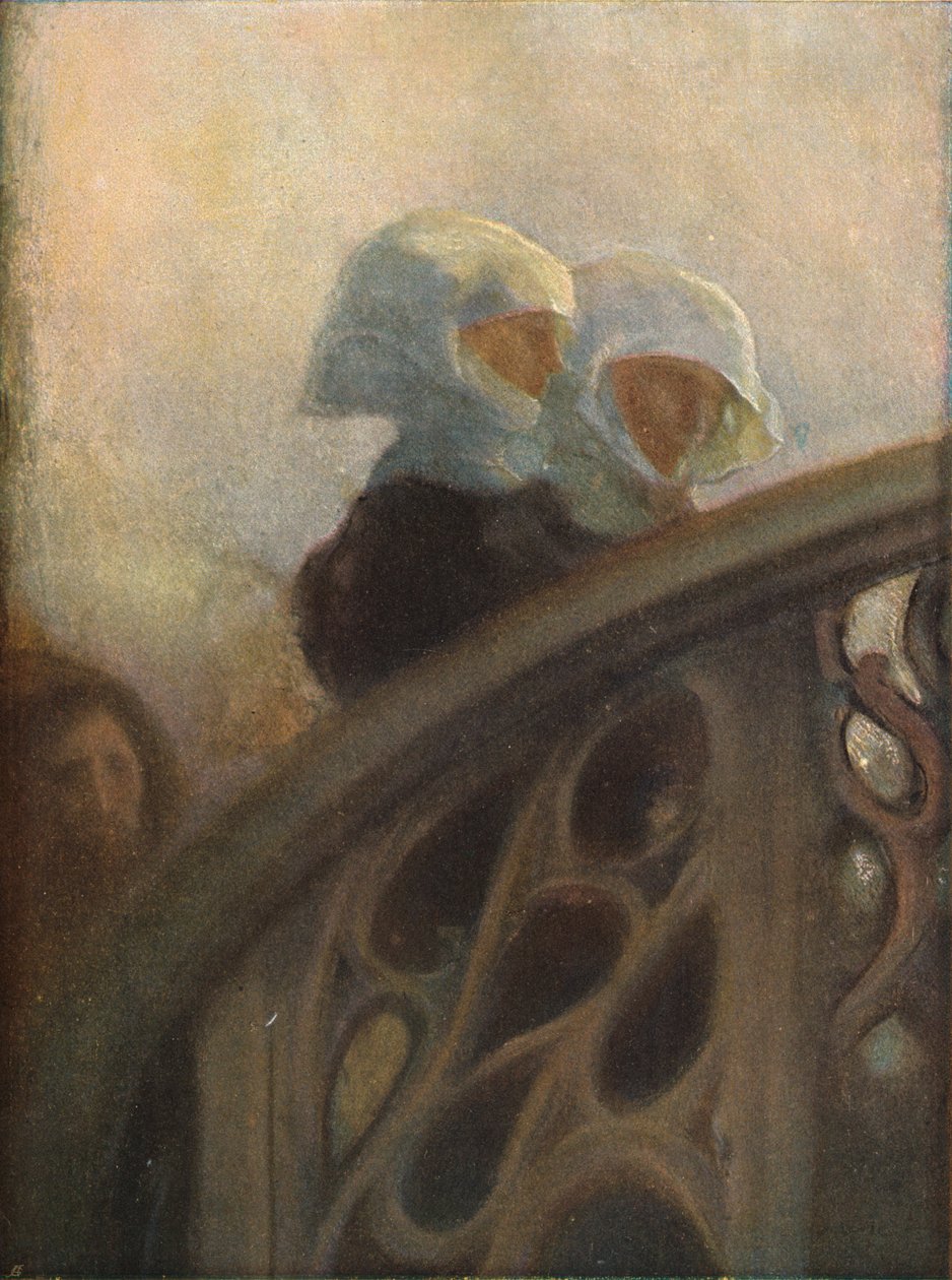 En studie av nonner, c1896 av Gaston La Touche