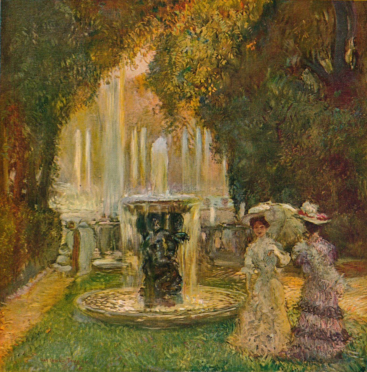 Fonteneshowet i Versailles L