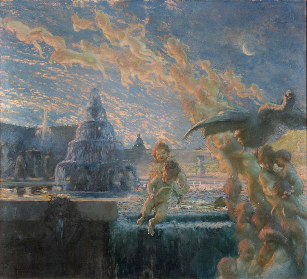 Soloppgang. av Gaston La Touche de