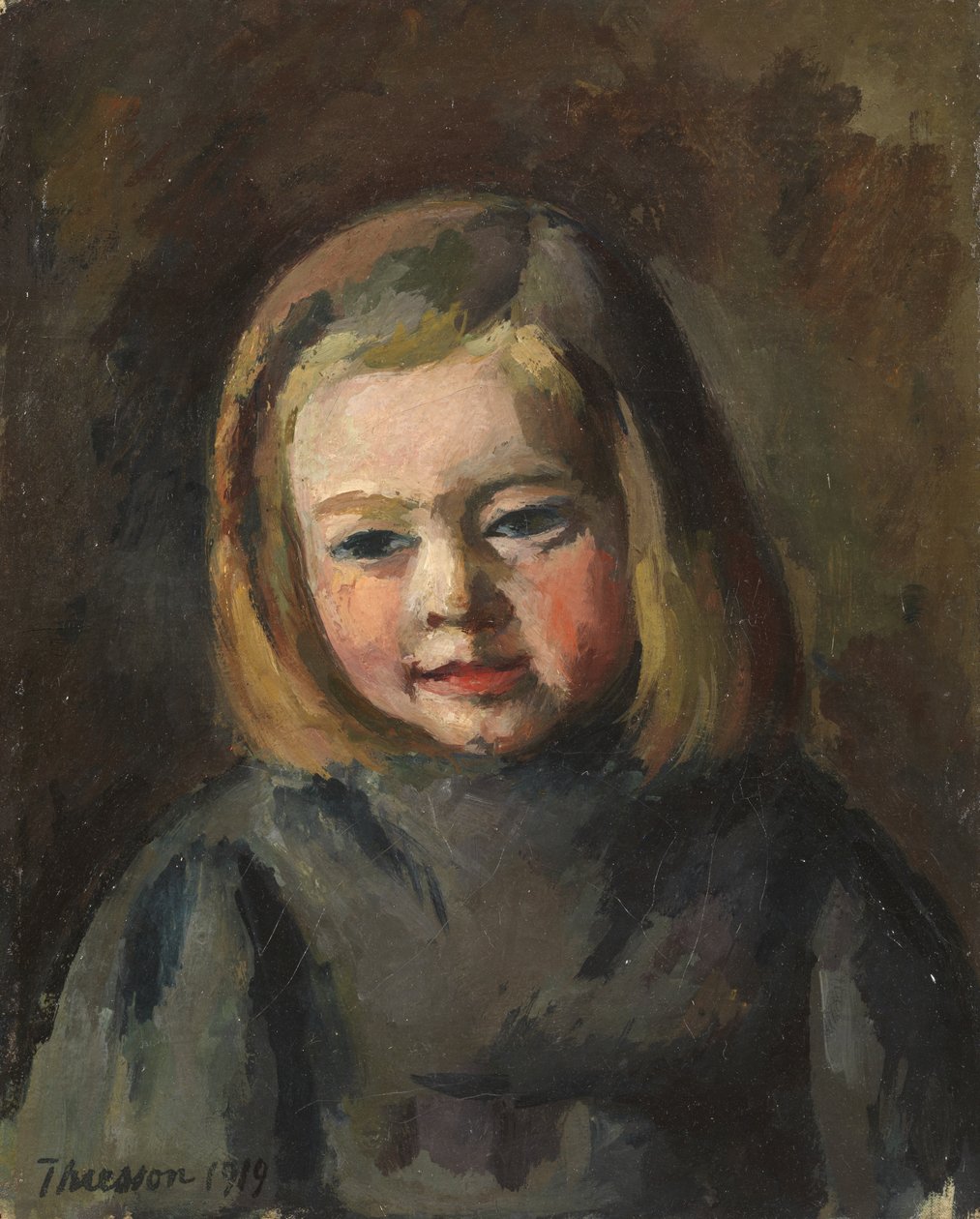 Leder for en ung jente, 1919 av Gaston Thiesson