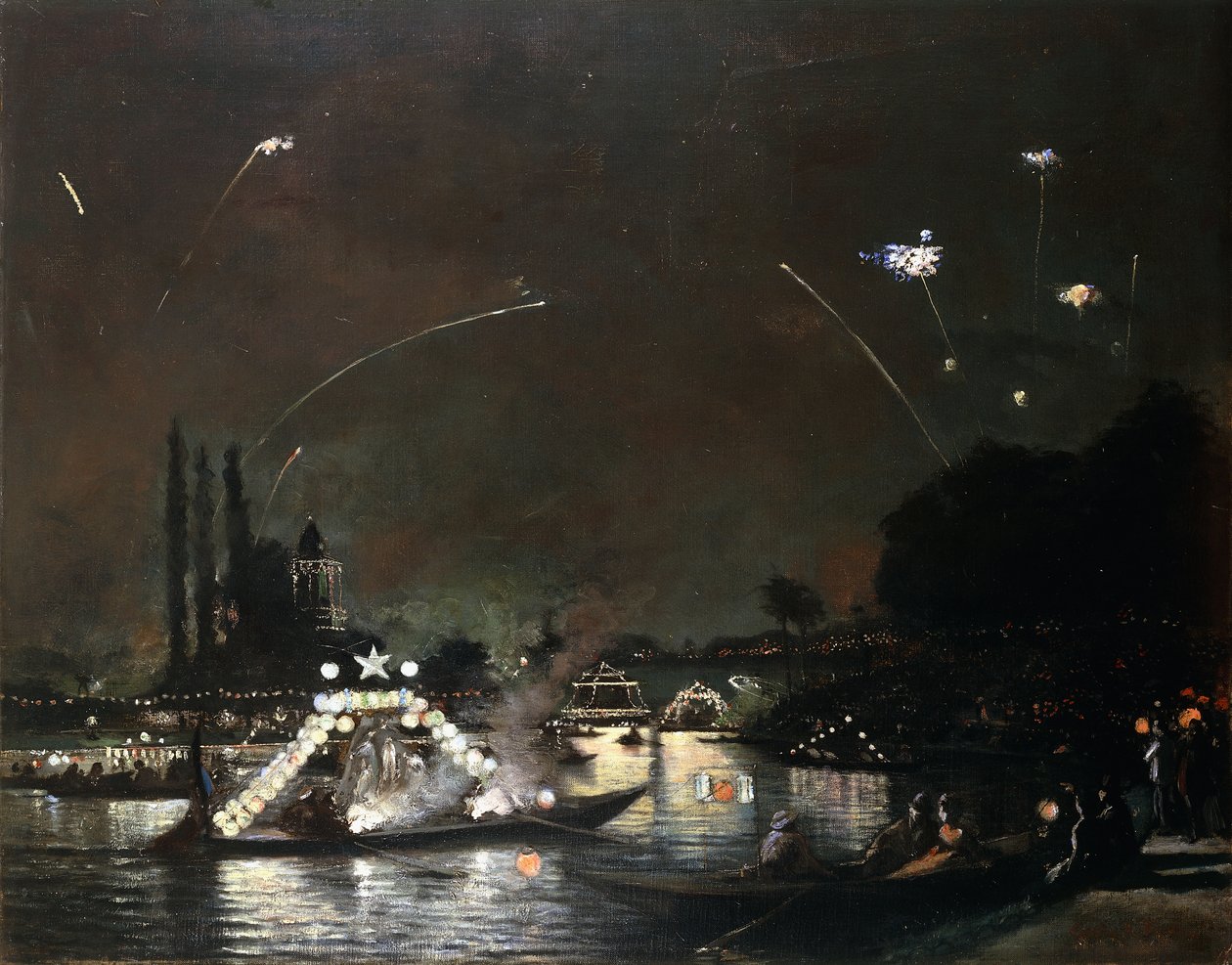 Paris natten til 14. juli; Paris natten til den 14. juli, av Gaston de Latouche
