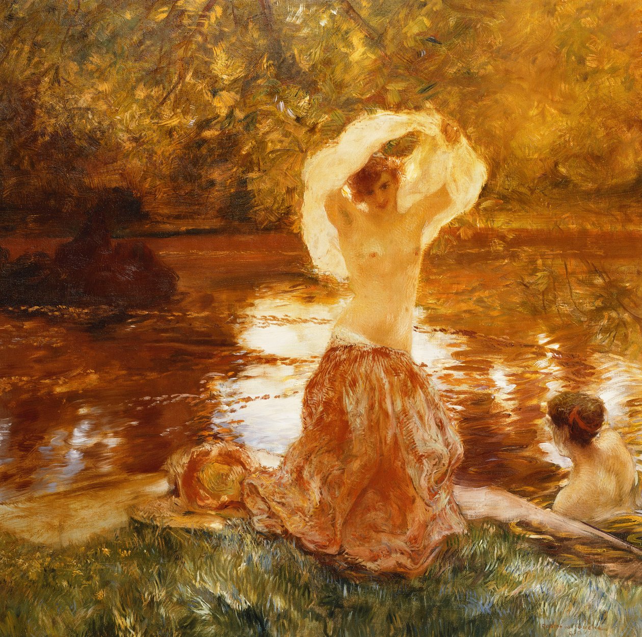 Badet; Le Bain, av Gaston de Latouche