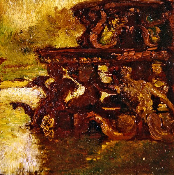 Hagescene av Gaston de la Touche