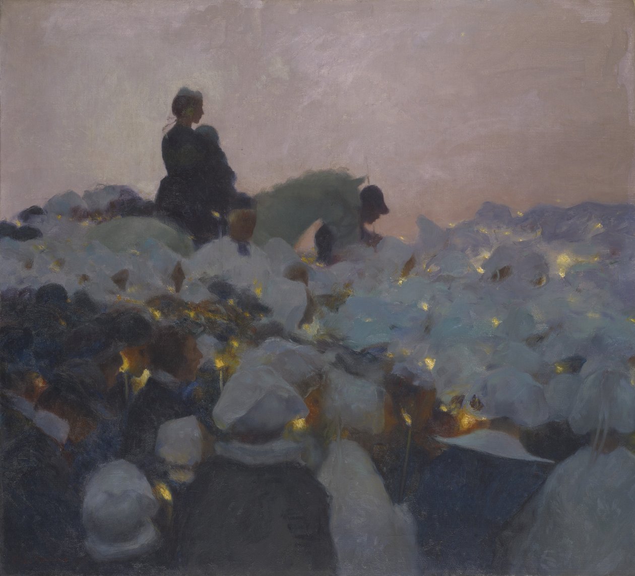 Benådning i Bretagne, 1896 av Gaston de la Touche