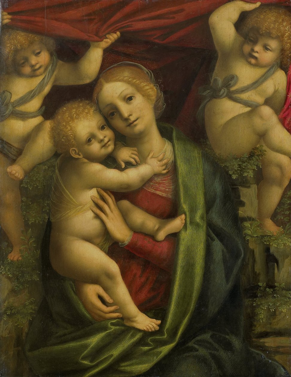 Madonna og barn av Gaudenzio Ferrari (workshop of)
