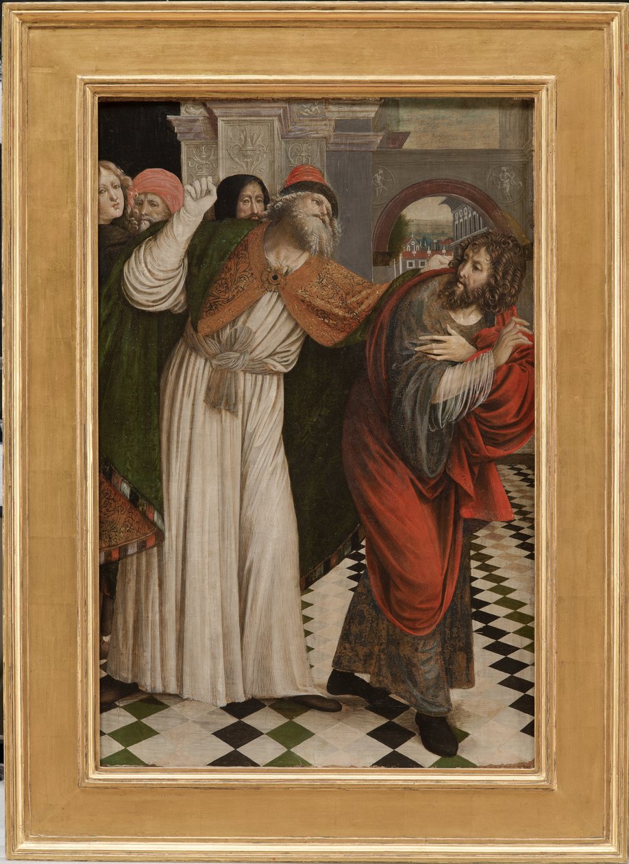 Joachim utvist fra tempelet, 1508-09 av Gaudenzio Ferrari