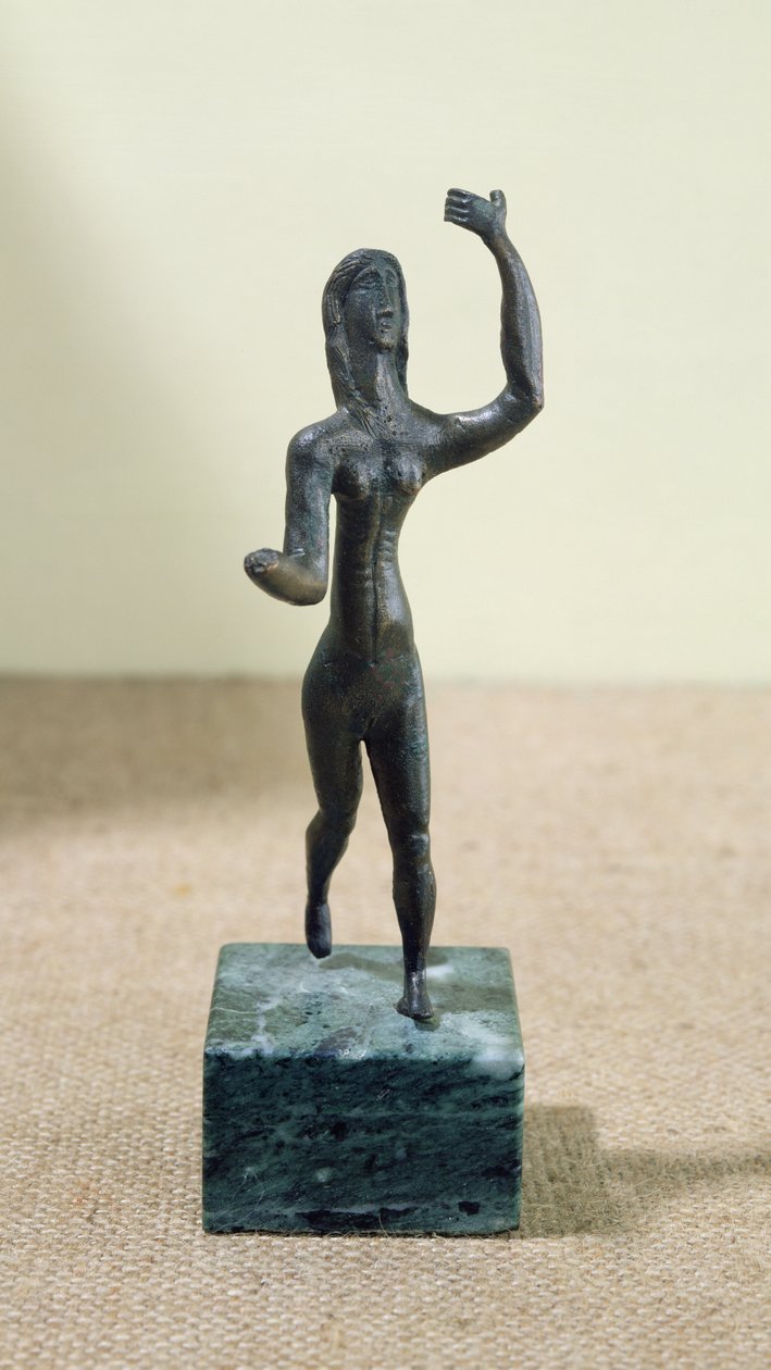 Danser, fra Neuvy-en-Sullias, Tene III (bronse) av Gaulish