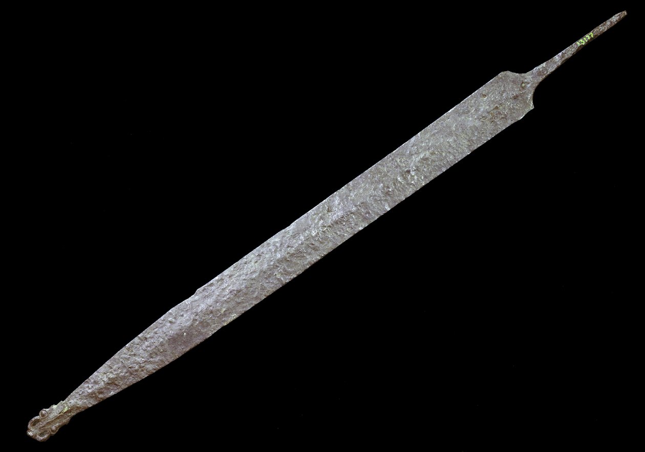 Art of Gallia: Iron Spee, jernalder (400 f.Kr.). Antikvitetsmuseet, Saint Germain en Laye. av Gaulish