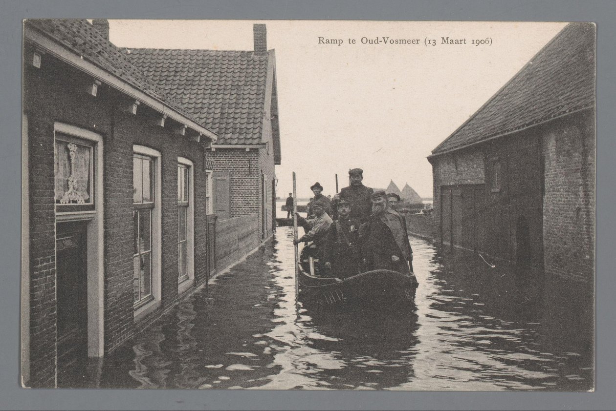 Katastrofe ved Oud-Vossemeer 13. mars 1906 av Gebroeders van Straaten