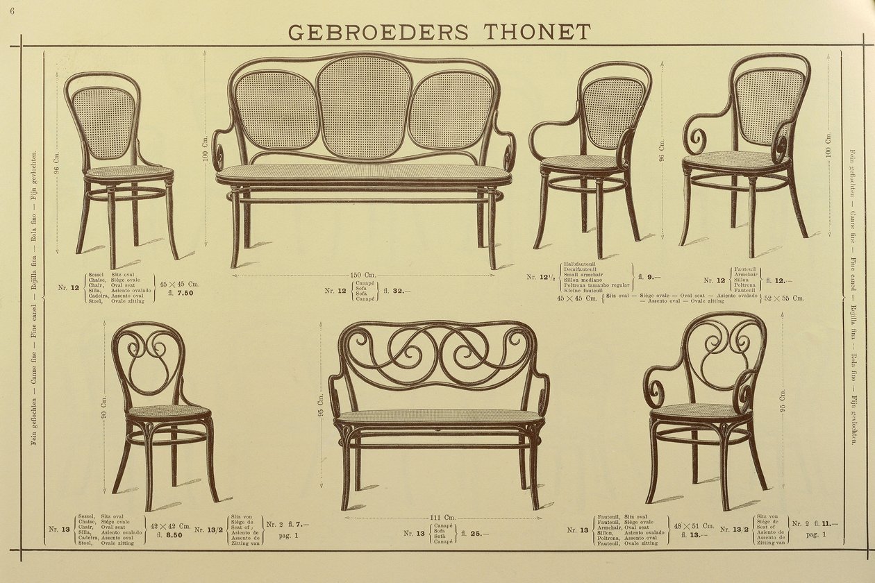  av Gebruder Thonet