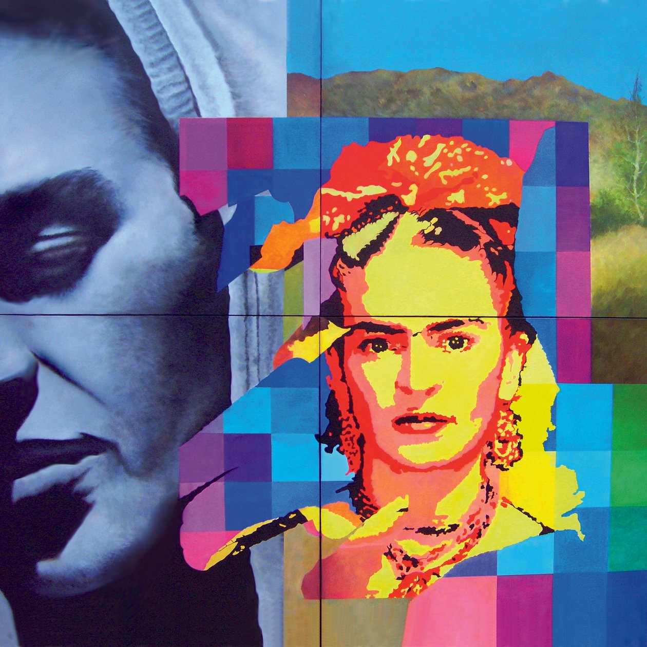 Hyllest til Frida Kahlo av Geert Bordich