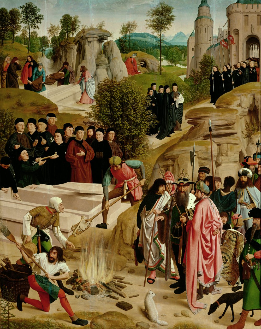 Legenden om relikviene til døperen Johannes av Geertgen Tot sint Jans
