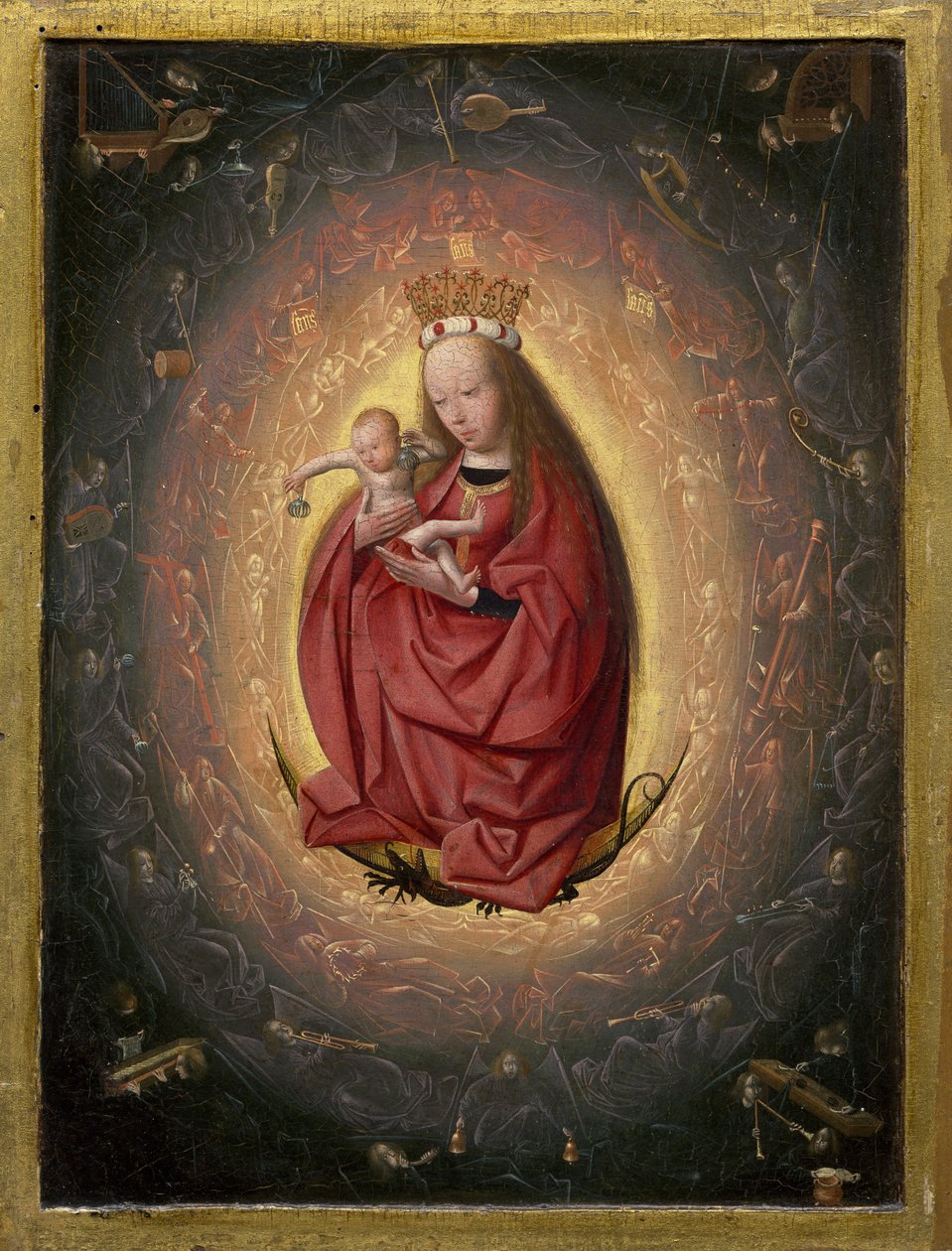 Jomfruens glorifisering av Geertgen Tot sint Jans