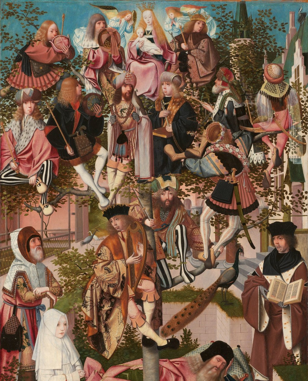 Jesses tre av Geertgen tot Sint Jans (circle of)