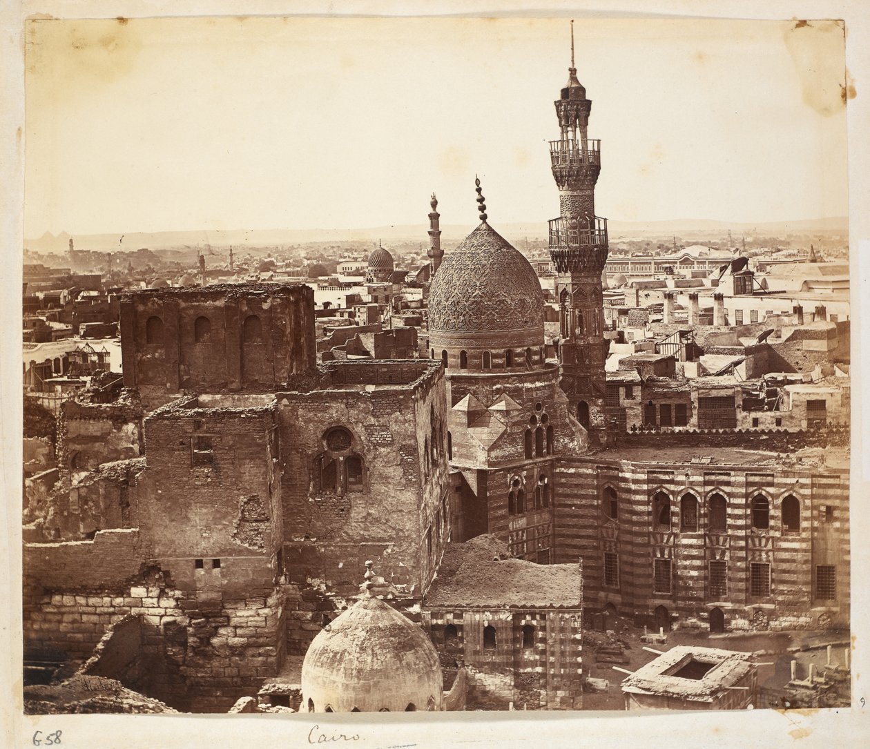 Cairo, fra fotoalbumet til general Charles George Gordon av General Charles Gordon