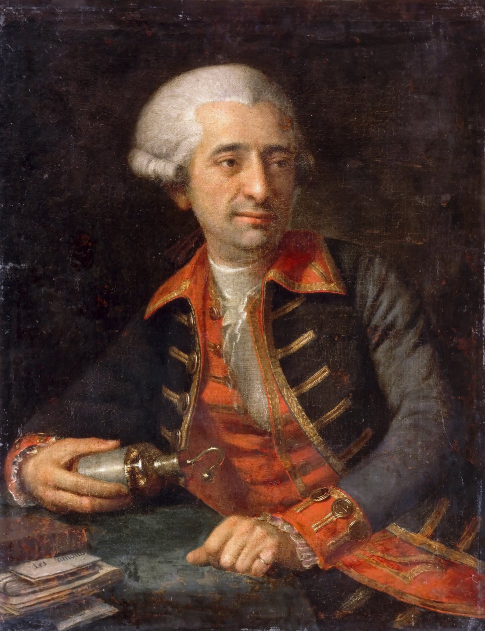 Portrett av Antoine-Laurent Lavoisier 1743-1794 av Geneviève Brossard de Beaulieu