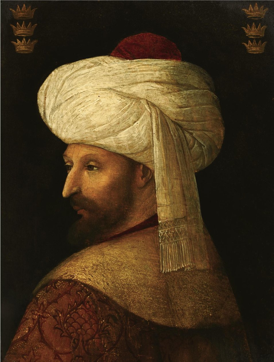 Sultanen Mehmet II, 1500-tallet av Gentile Bellini