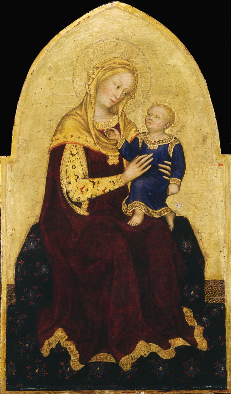 Madonna av Gentile da Fabriano