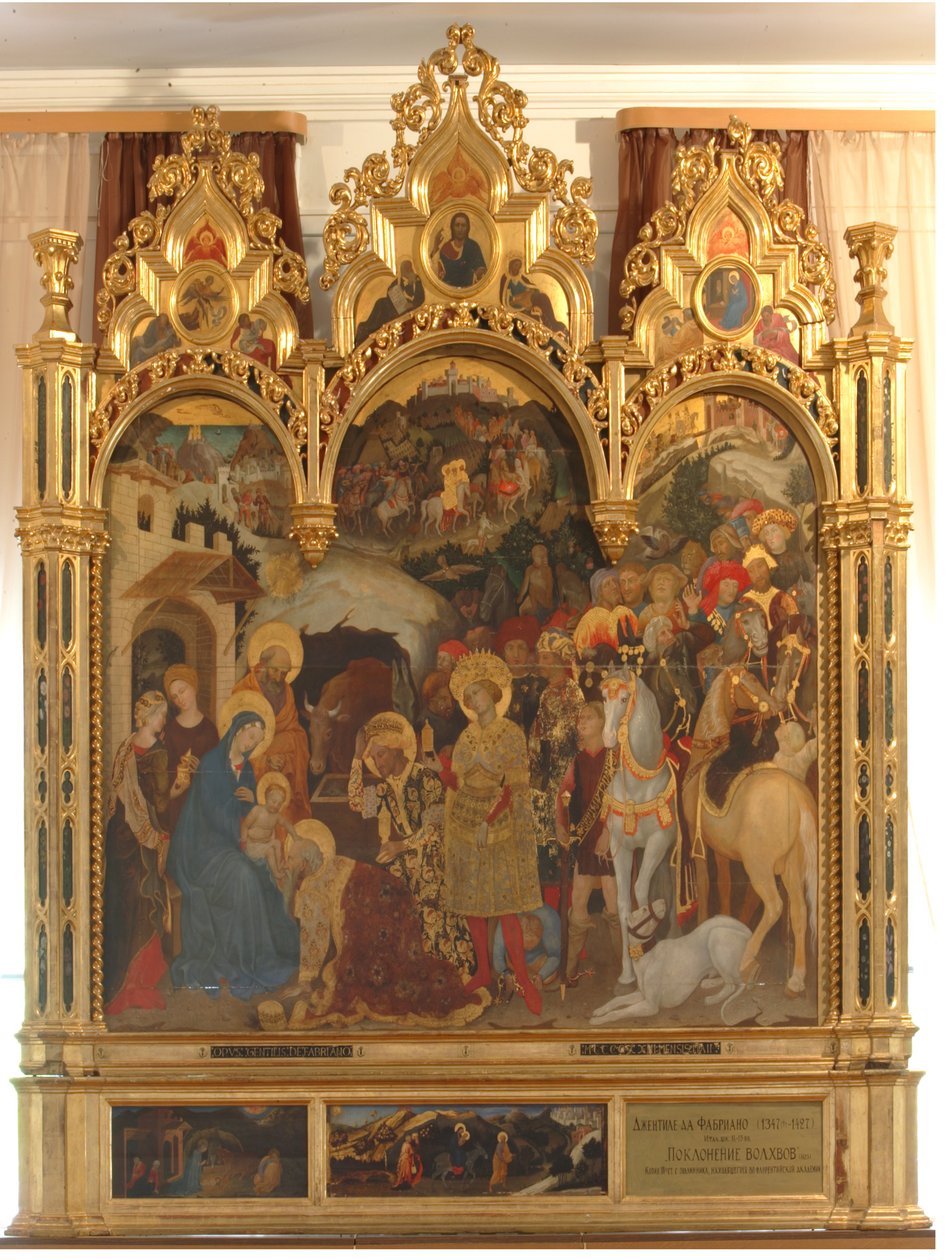 The Adoration of the Magi, ca. 1420 av Gentile da Fabriano