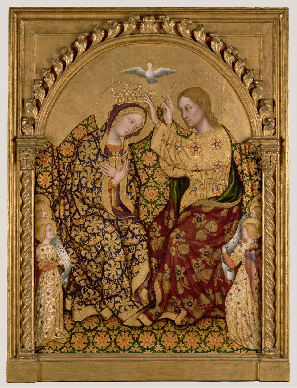 Kroningen av Jomfru Maria av Gentile da Fabriano