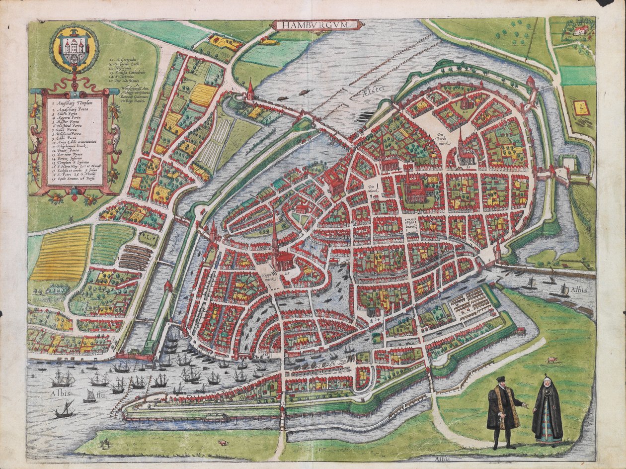 humbavrgavam av Georg Braun und Franz Hogenberg