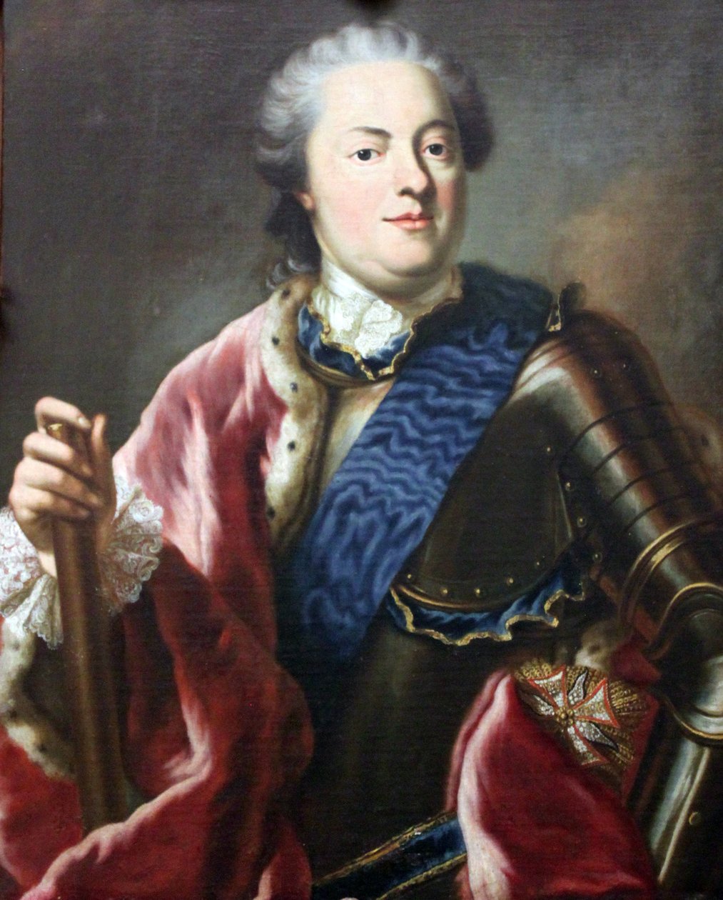 Kurfyrst Friedrich Friedrich av Sachsen (1722-1763) av Georg Desmarees