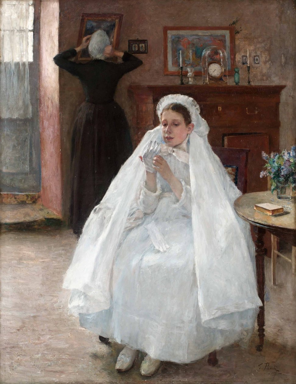 Fransk konfirmant av Georg Vilhelm Pauli