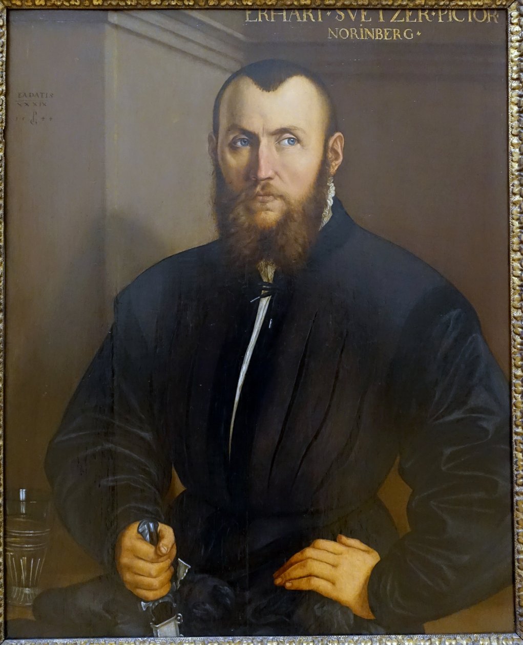 Maleren Erhard Schwetzer fra Nürnberg av Georg Pencz