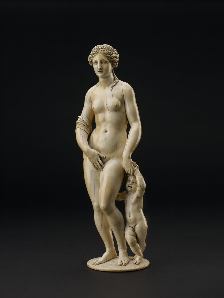 Venus og Amor, ca. 1624 av Georg Petel
