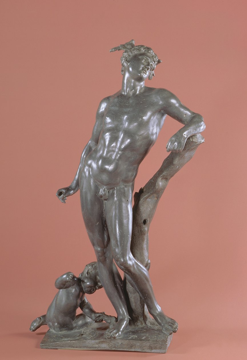 Merkur og Amor (bronse) av Georg Raphael Donner