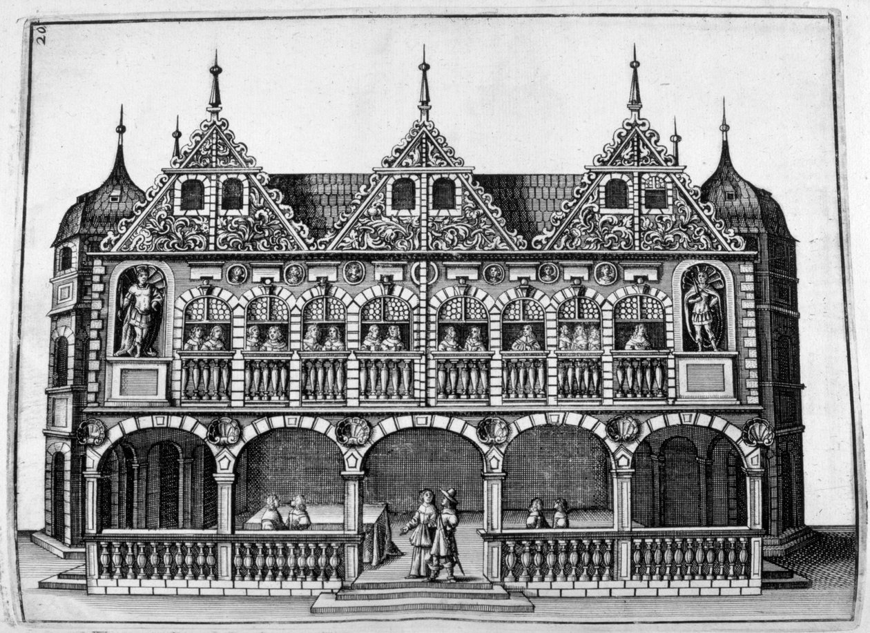 Chateaudesign, 1664 av Georg Andreas Bockler