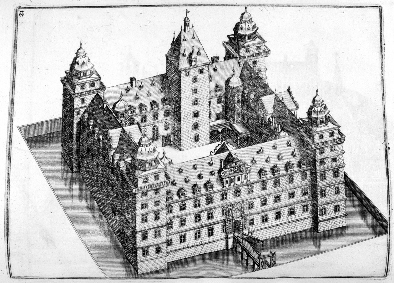 Chateaudesign, 1664 av Georg Andreas Bockler