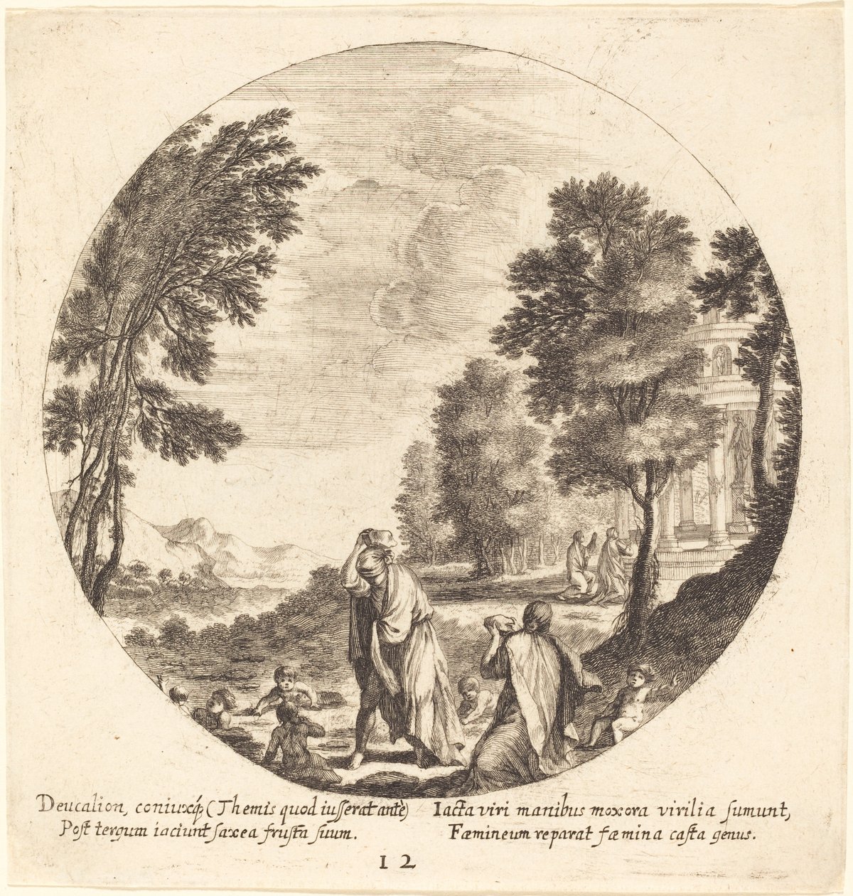 Et nytt løp dukker opp av Georg Andreas Wolfgang the Elder