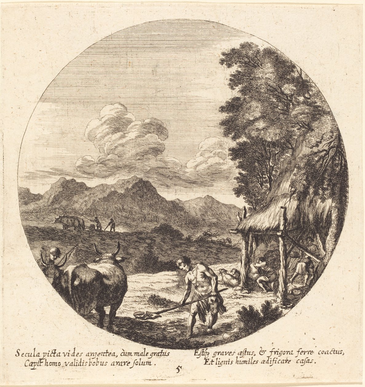 Bronsealderen av Georg Andreas Wolfgang the Elder
