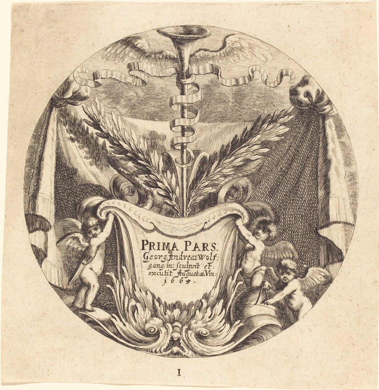 Tittelside av Georg Andreas Wolfgang the Elder
