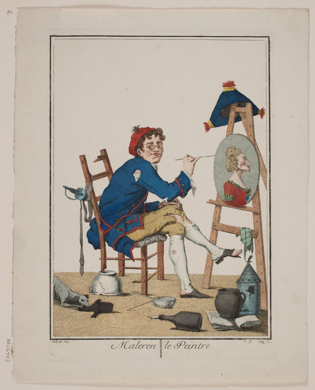 "Maleren" av Georg Christian Schule