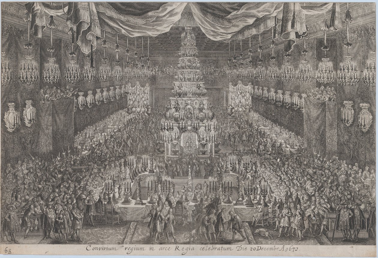 Kroningen av Karl XI, Stockholm av Georg Christoph II Eimmart