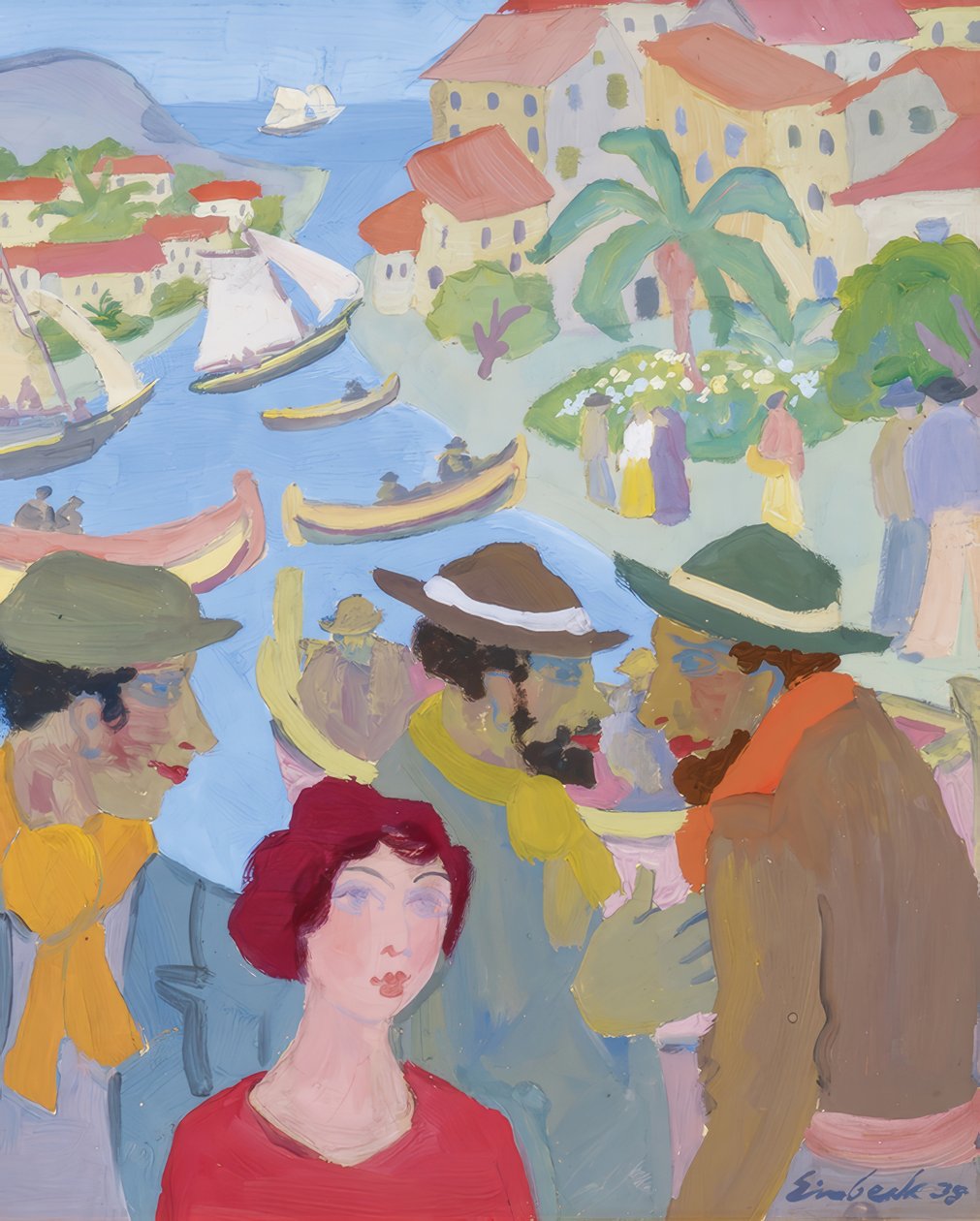 Sørlige havn av Georg Einbeck