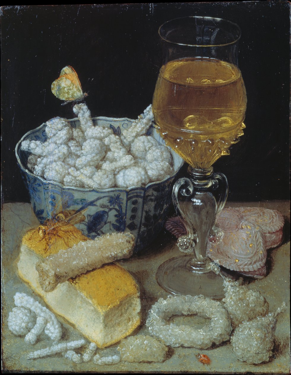 Stilleben med brød og søtsaker av Georg Flegel