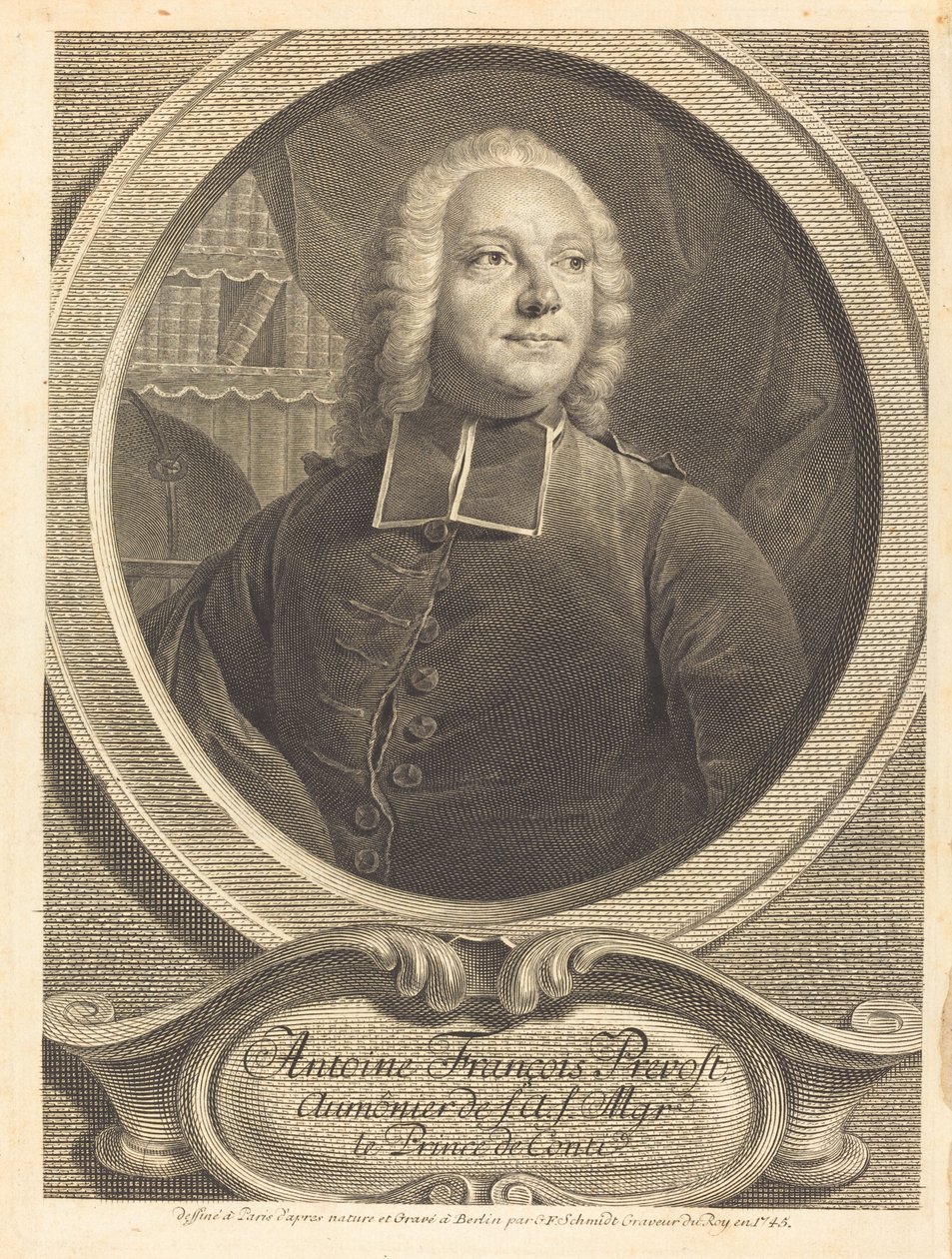 Antoine Francois Prevost av Georg Friedrich Schmidt