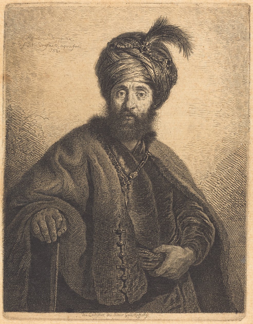 Perseren av Georg Friedrich Schmidt after Rembrandt van Rijn