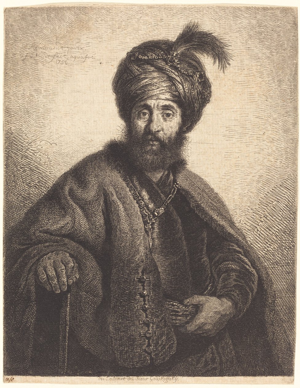 Perseren av Georg Friedrich Schmidt after Rembrandt van Rijn