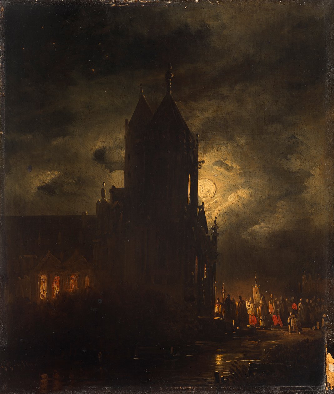 Nattlig prosesjon av Georg Gillis van Haanen