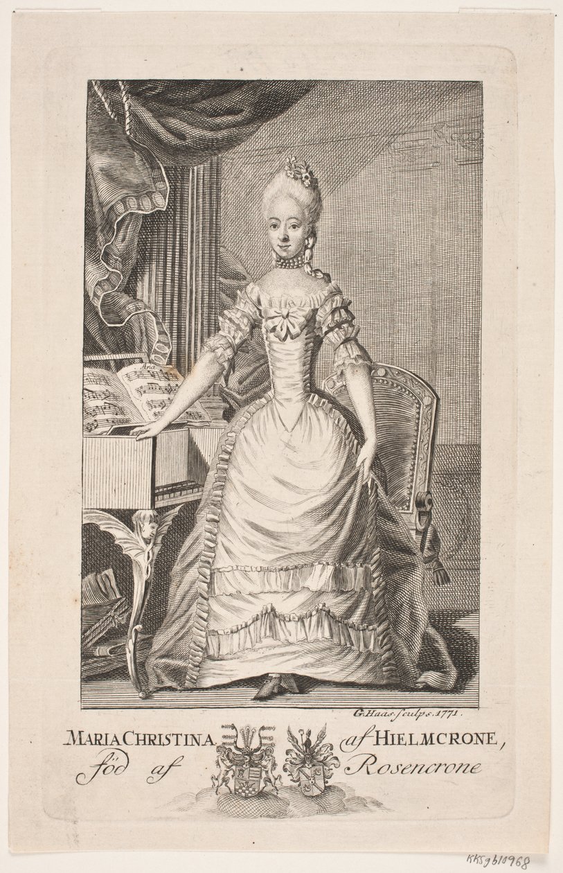 Maria Christina Hielmcrone av Georg Haas