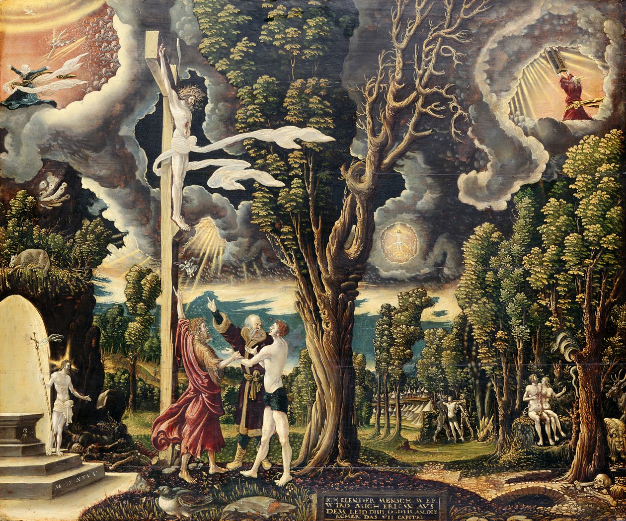 Fall og forløsning, 1535 av Georg Lemberger