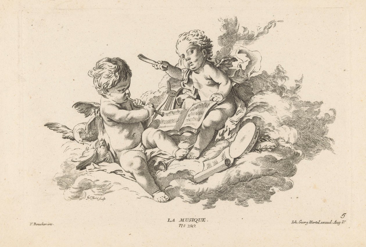 Musikk Musikk (tittel på objekt) Book of Arts (serietittel) av Georg Leopold Hertel