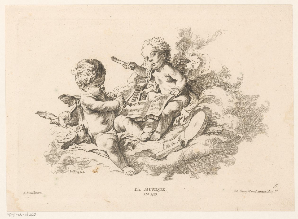 Musikk Musikk (tittel på objekt) Book of Arts (serietittel) av Georg Leopold Hertel